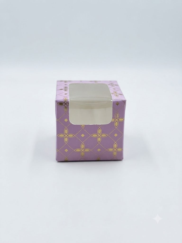 Single Laddoo Box (2x2x2 Inch) - Pack of 10 Pcs