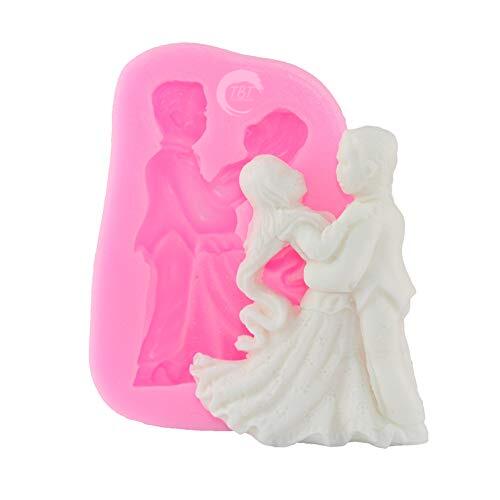 Wedding Couple Silicone Fondant Mold
