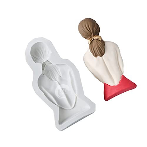 Back Lady Silicone Fondant Mold