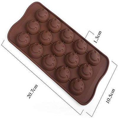 Smiley Silicone Chocolate Mold