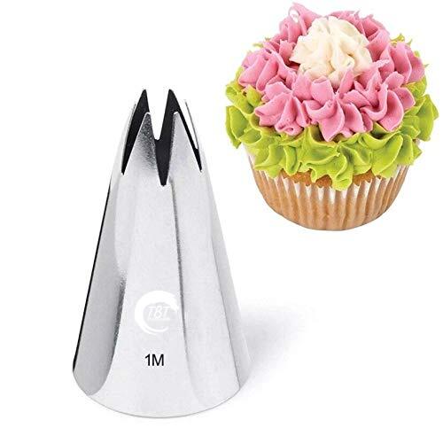 Noor Stainless Steel Icing Piping Nozzle - 1M