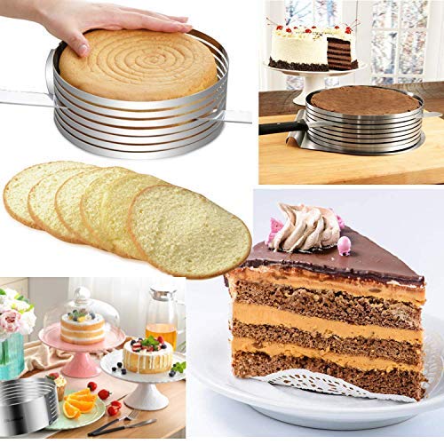 Adjustable Layered Cake Slicing Ring
