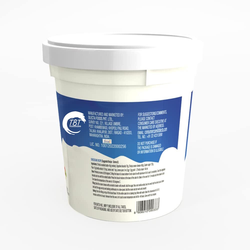 Dlecta Cream Cheese -1 KG