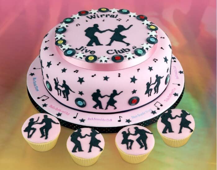 Dancing Couple Silhouette Cookie Cutter Set