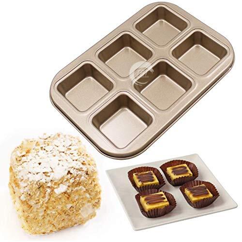 Carbon Steel Brownie Tray - 6 Slot