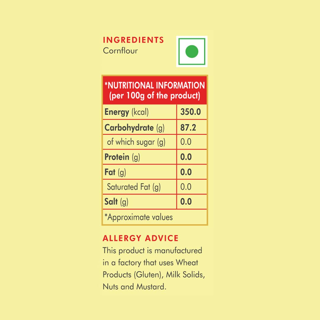 Weikfield Cornflour Powder 500Gm