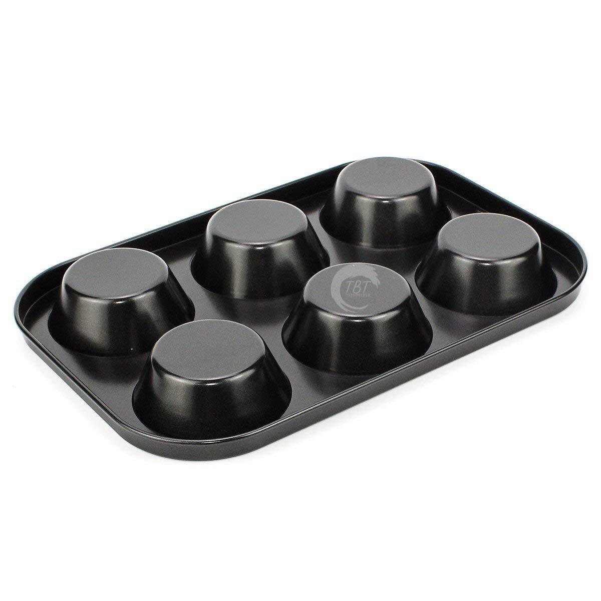Carbon Steel Muffin/Cupcake Tray - 6 Slot