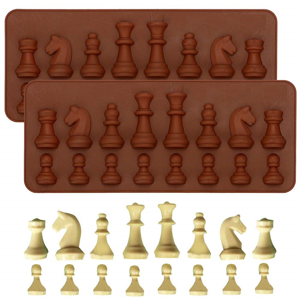 Chess Piece Chocolate Silicone Mold