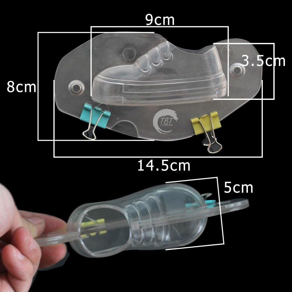 3D Kid Shoe Polycarbonate Plastic Chocolate Mold