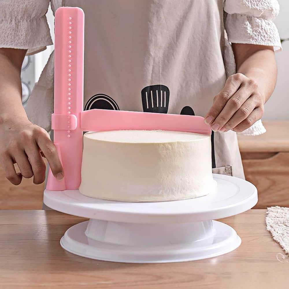 Adjustable L Shape Icing Scraper