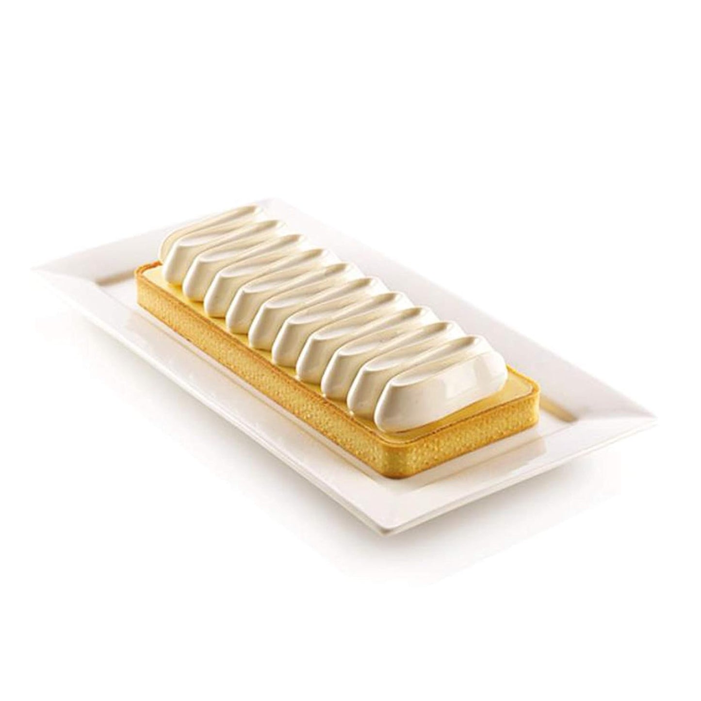 6 Cavity Spiral Shape Silicone Cake Mold