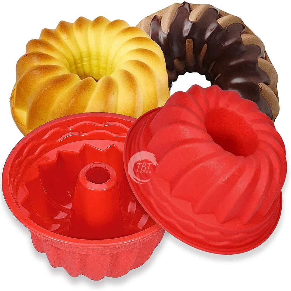 Silicone Bundt Cake Baking Mold
