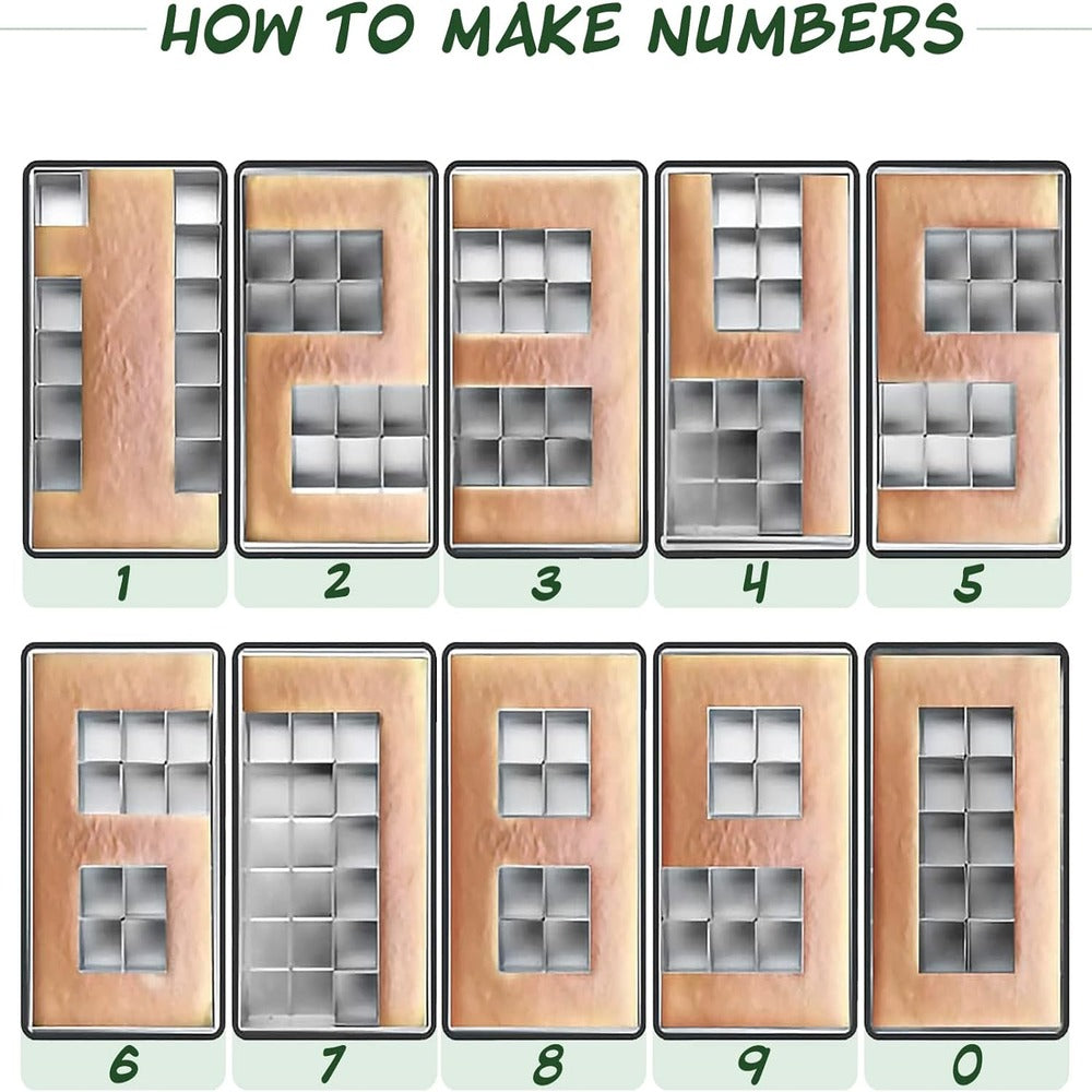 Alphabet & Number Cake Pan