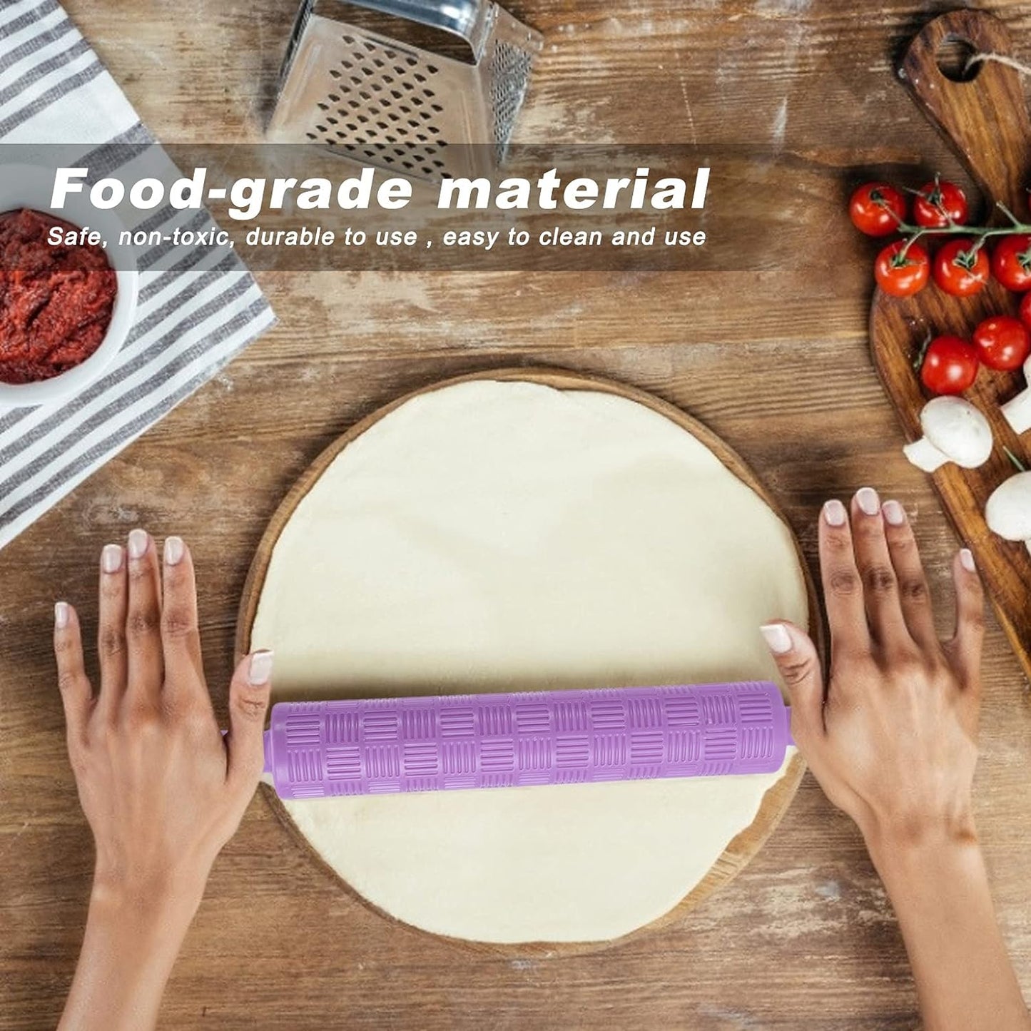 Patterned Fondant Rolling Pin #2