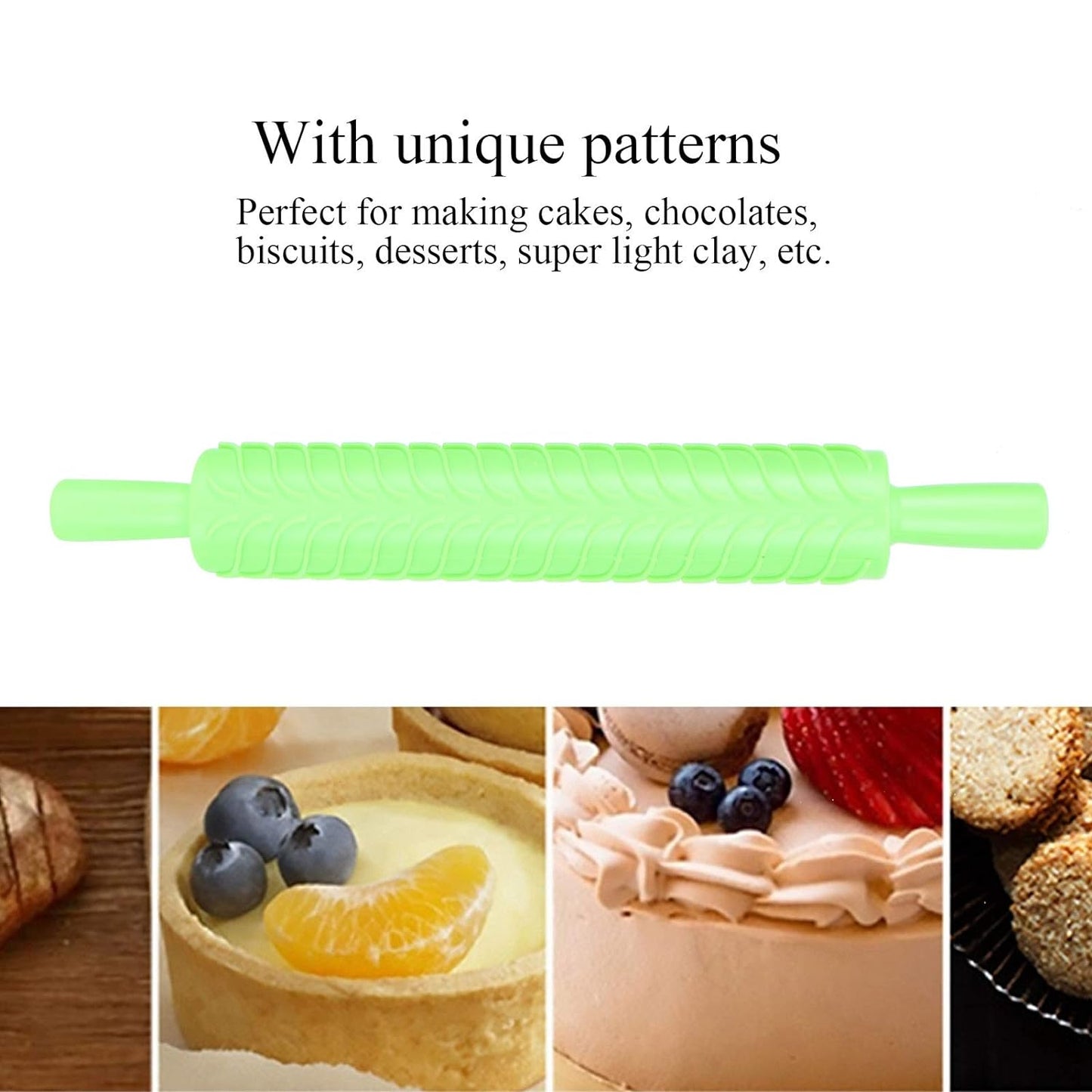 Patterned Fondant Rolling Pin #1