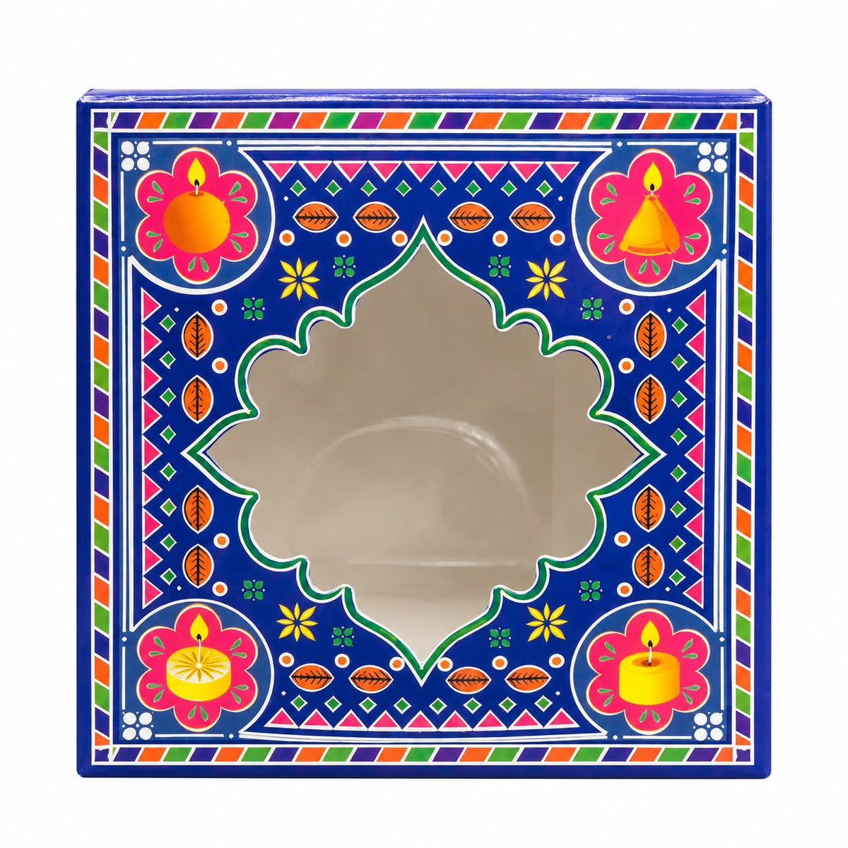 Candle Urli Box /Small Hamper Box (6.5/6.5/2″)