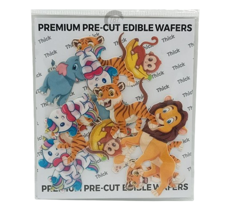 Animals Edible Pre-Cut Wafer Paper