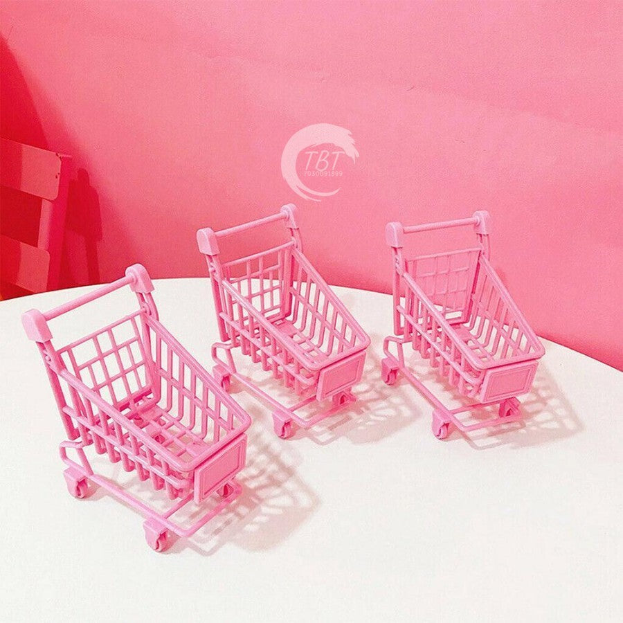 Shopping Cart Trolley Toy Cake Topper