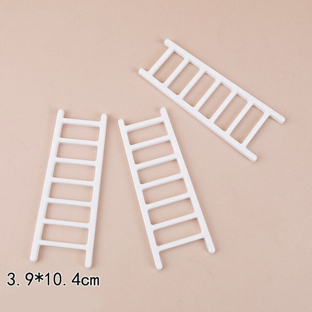 Plastic Mini Ladder Cake Decoration