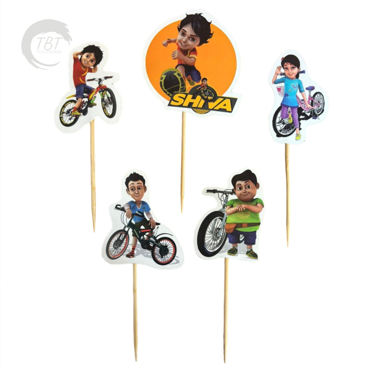 Shiva Paper Theme Topper Set