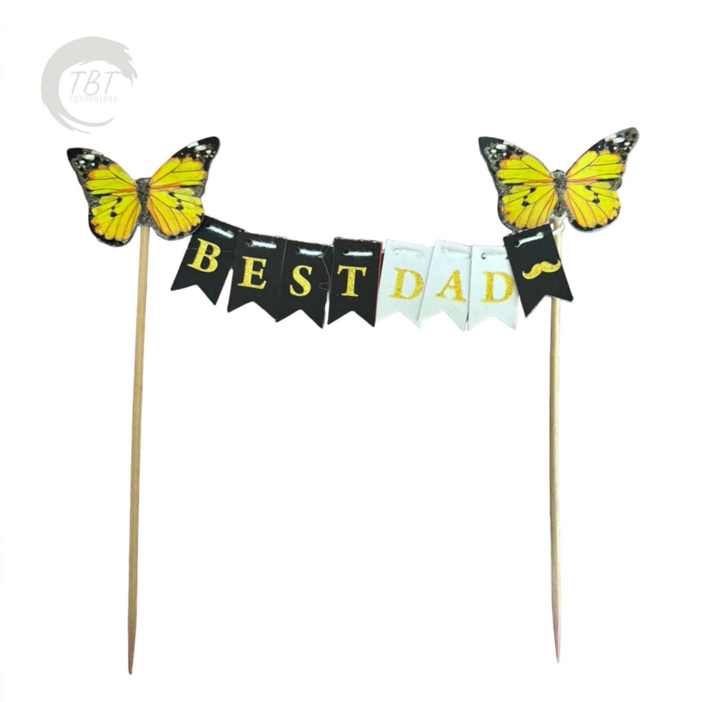 Best Dad Hanging Paper Topper