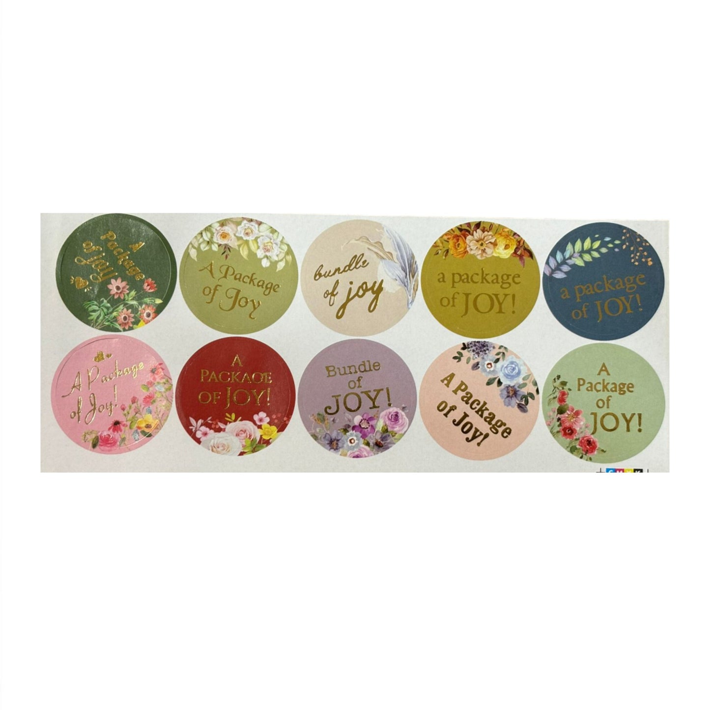 A Package Of Joy Sticker Sheet