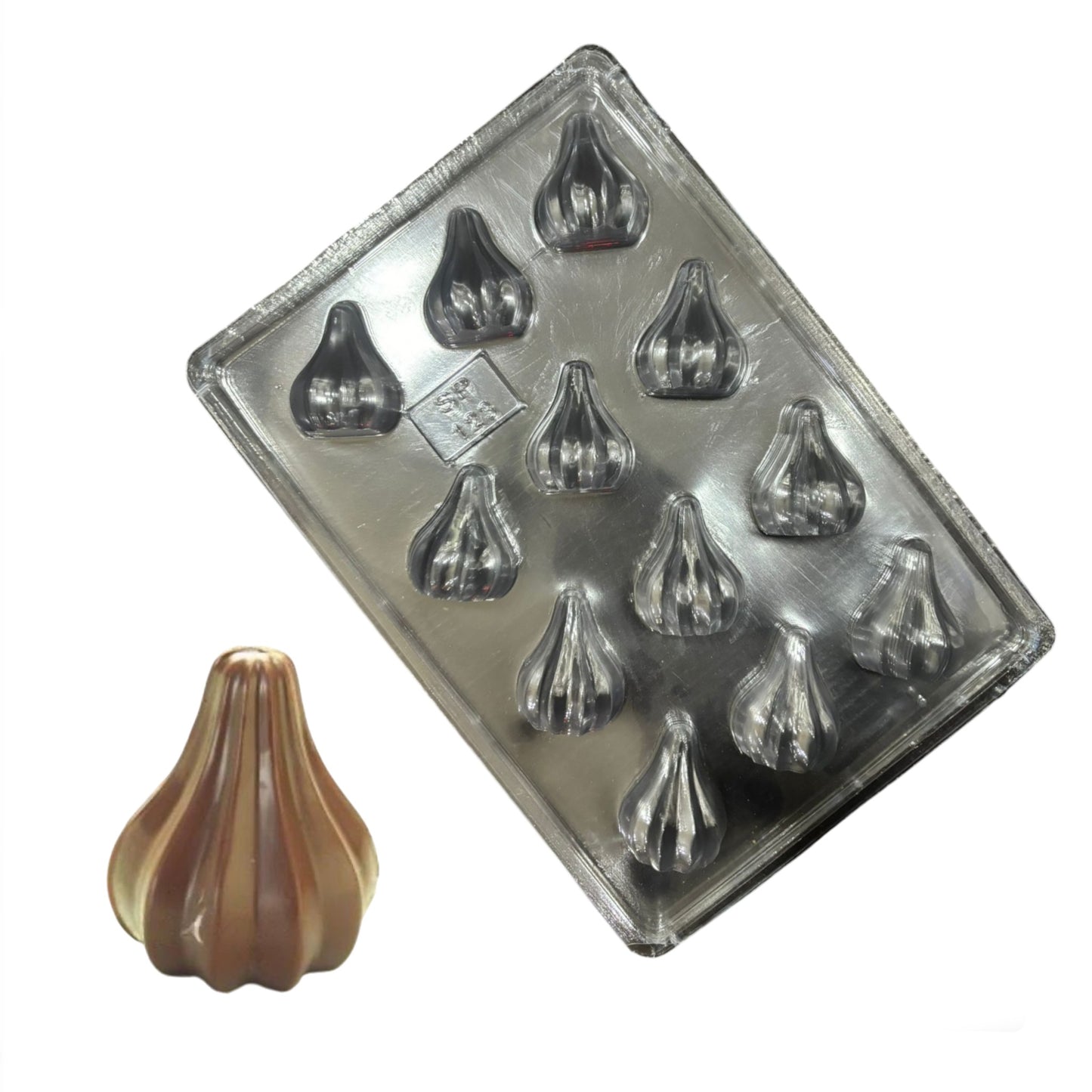 12 Cavity Medium Size Modak PVC Mold