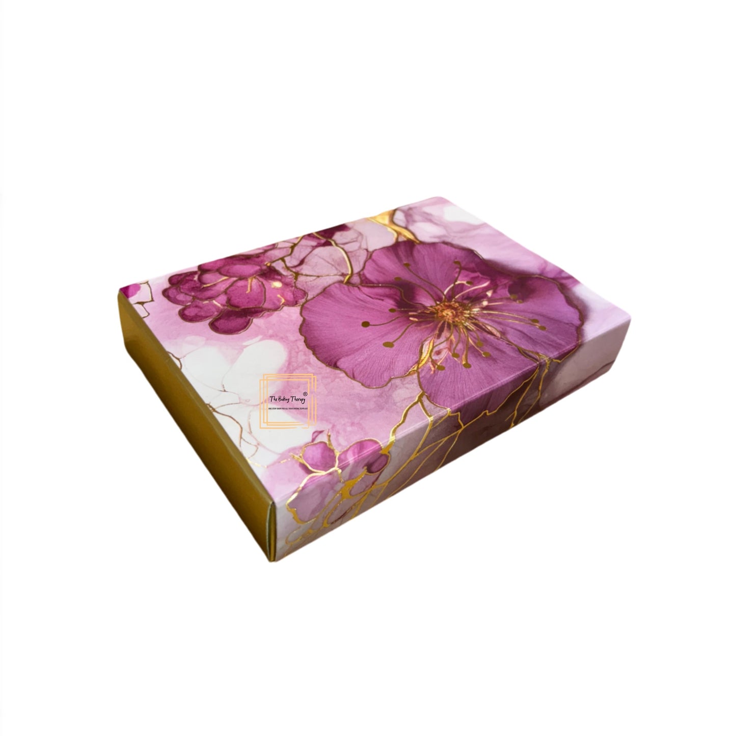 6 Cavity Hard Floral Chocolate Box Without Cavity - #2
