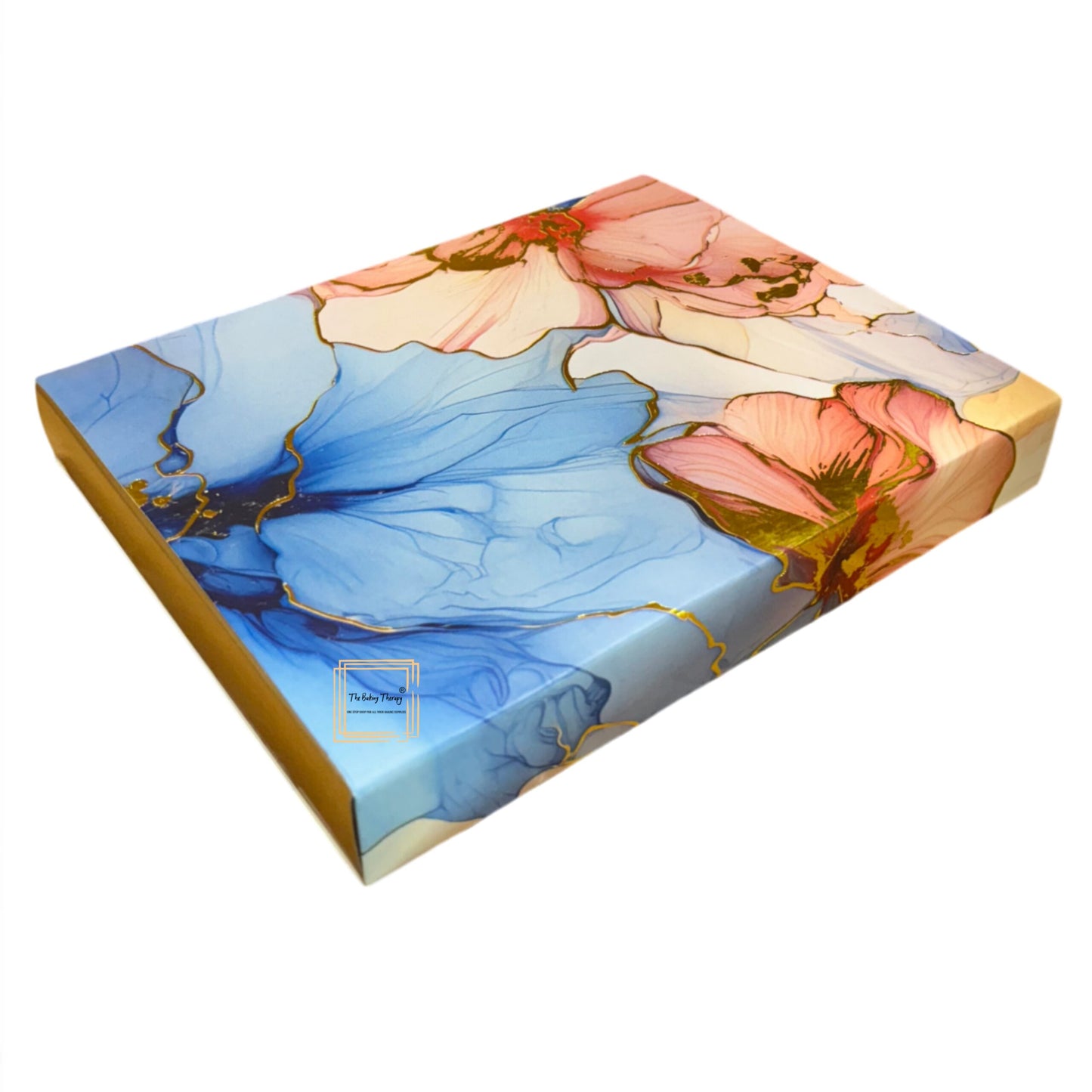 12 Cavity Hard Floral Chocolate Box Without Cavity - #2