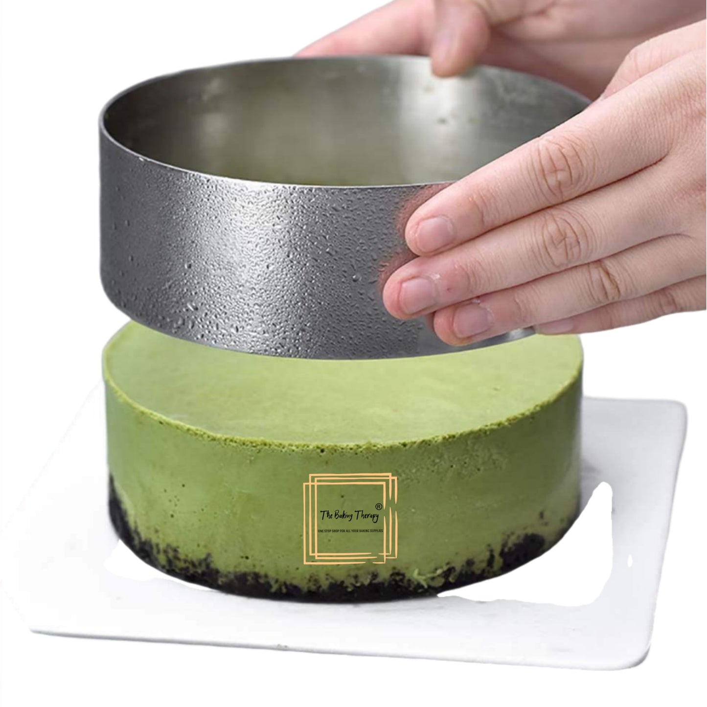 Round Stainless Steel Cake Ring 5x2 Inch