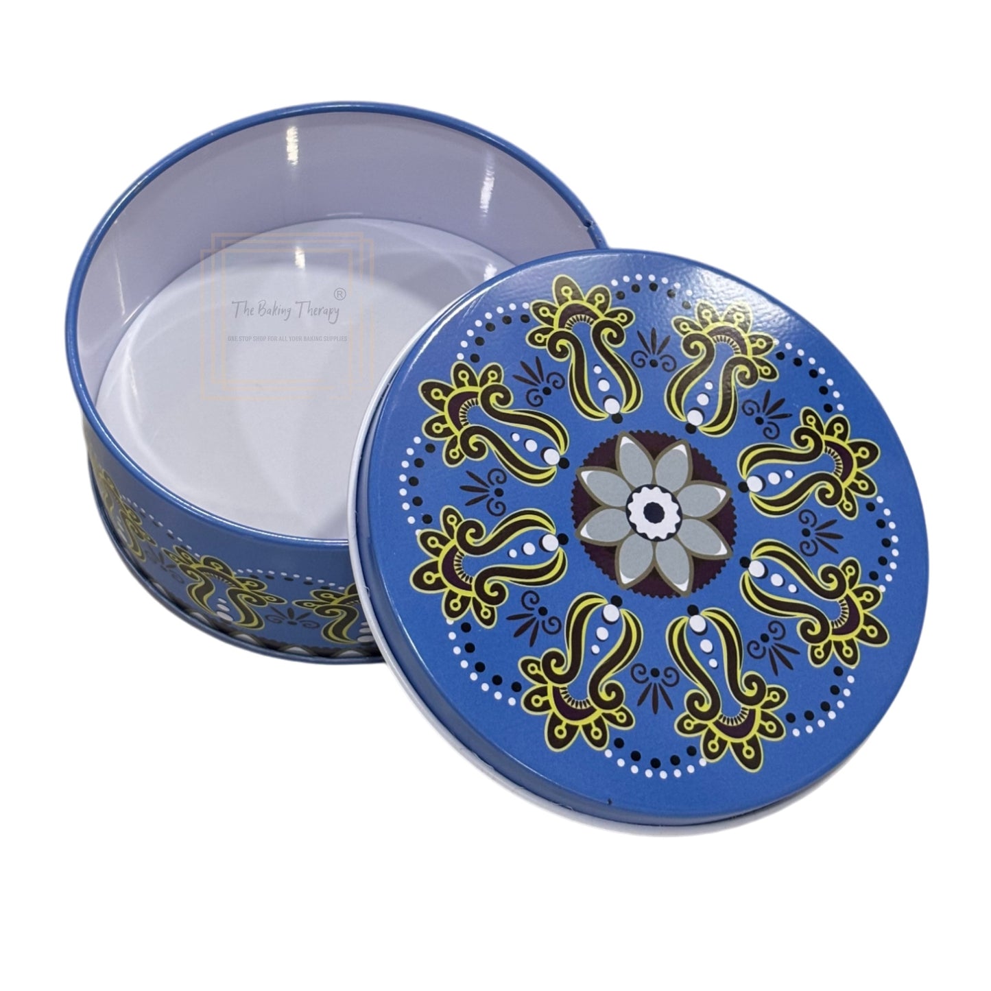 Imported Printed Dream Cake Tin Torte Cake Cookie Cake Tin #6
