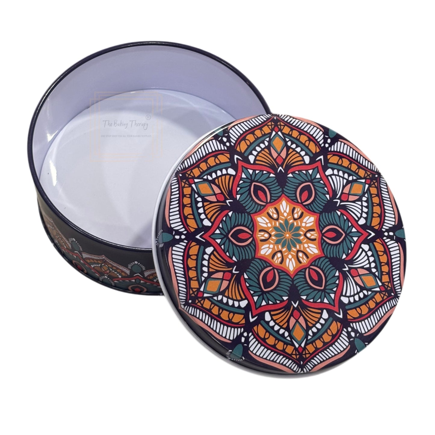 Imported Printed Dream Cake Tin Torte Cake Cookie Cake Tin #5