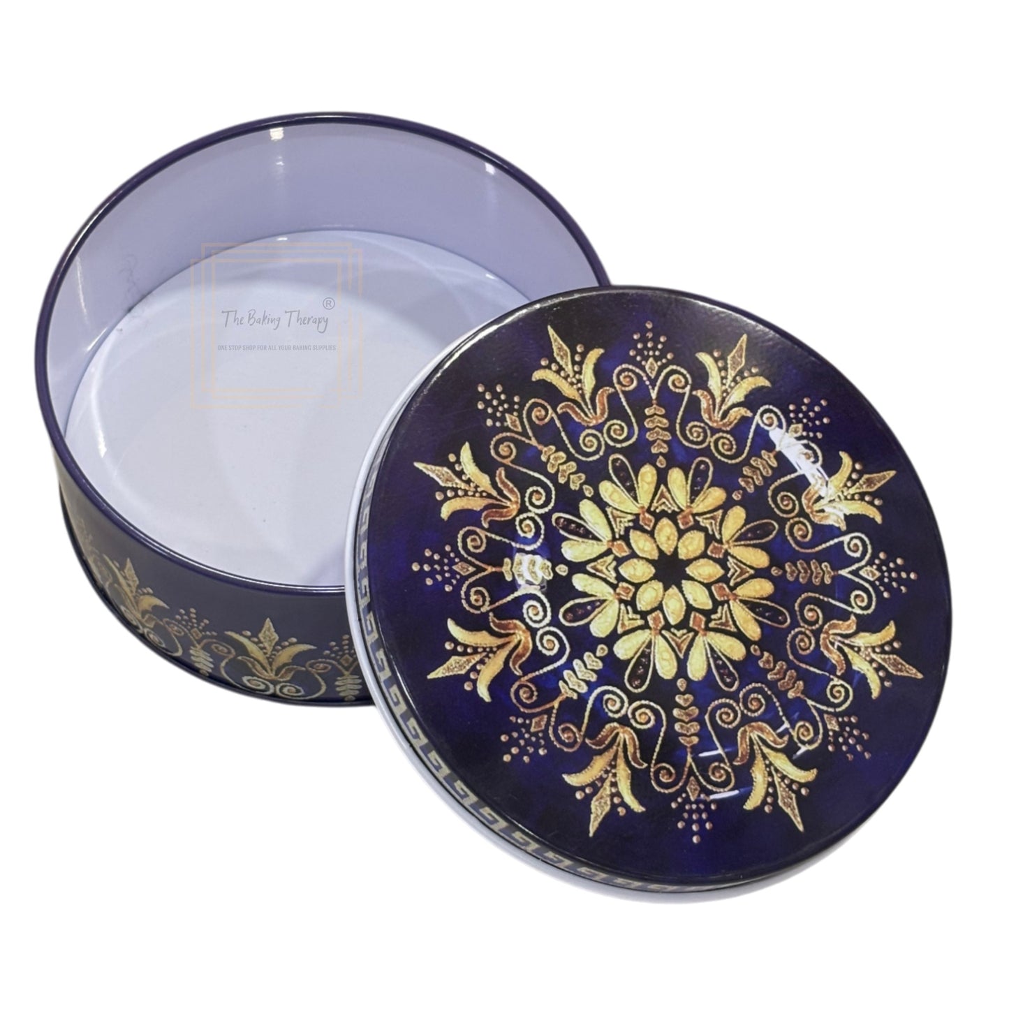 Imported Printed Dream Cake Tin Torte Cake Cookie Cake Tin #3