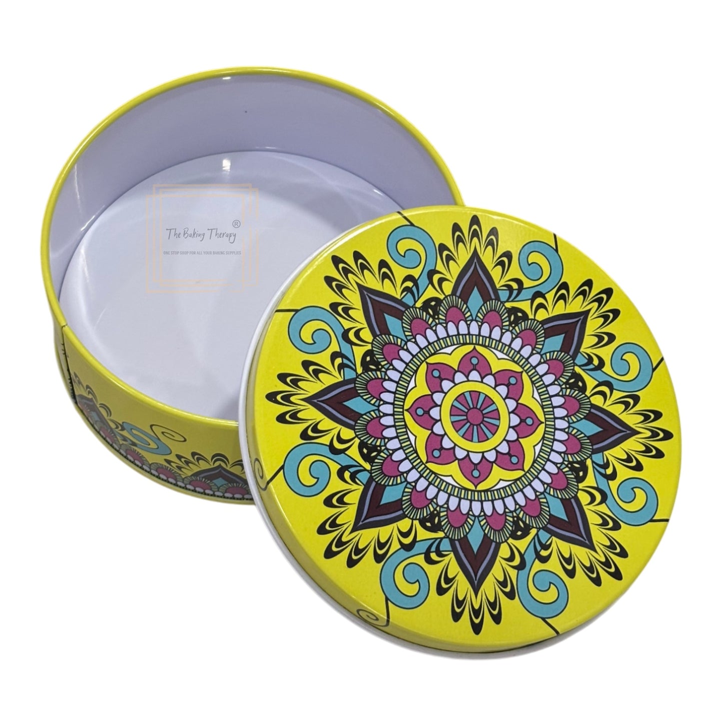 Imported Printed Dream Cake Tin Torte Cake Cookie Cake Tin #2