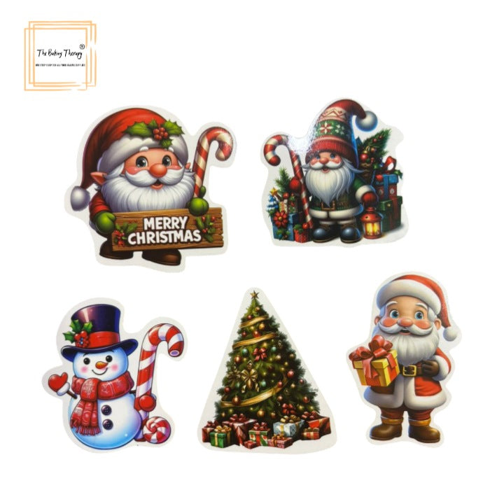 Christmas Theme Paper Topper Set