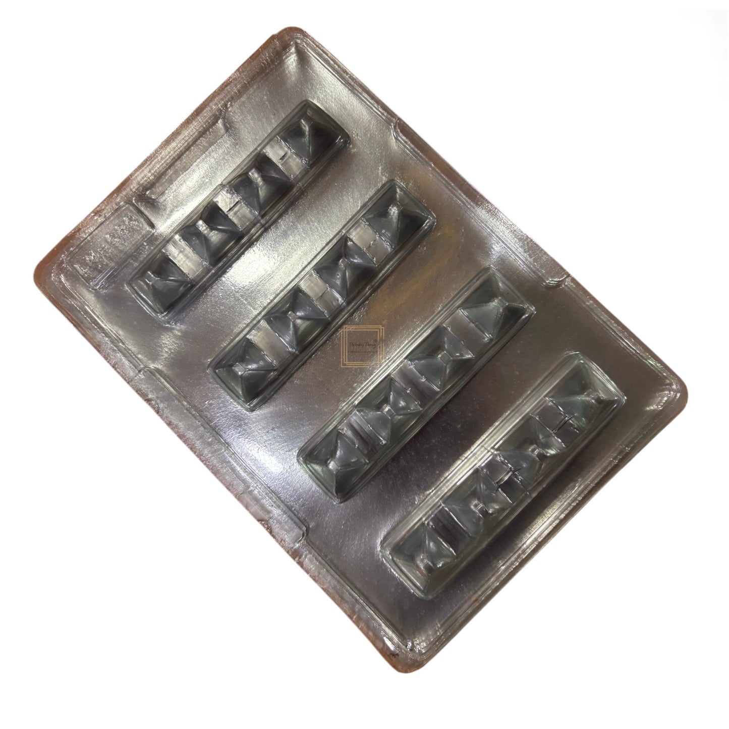 Copper Pyramid Divider Patti Strip Chocolate PVC Mold