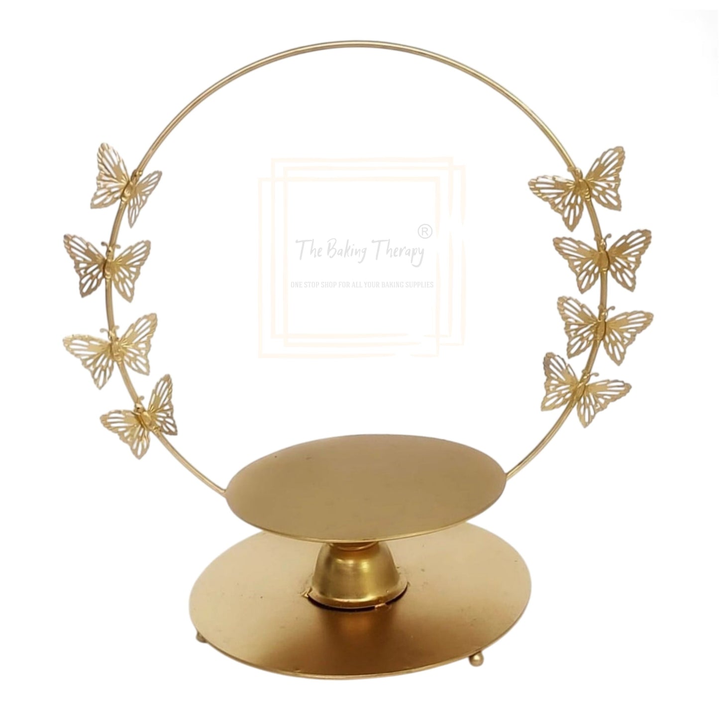 Butterfly Hoop Cake Stand ( 8 Inch )
