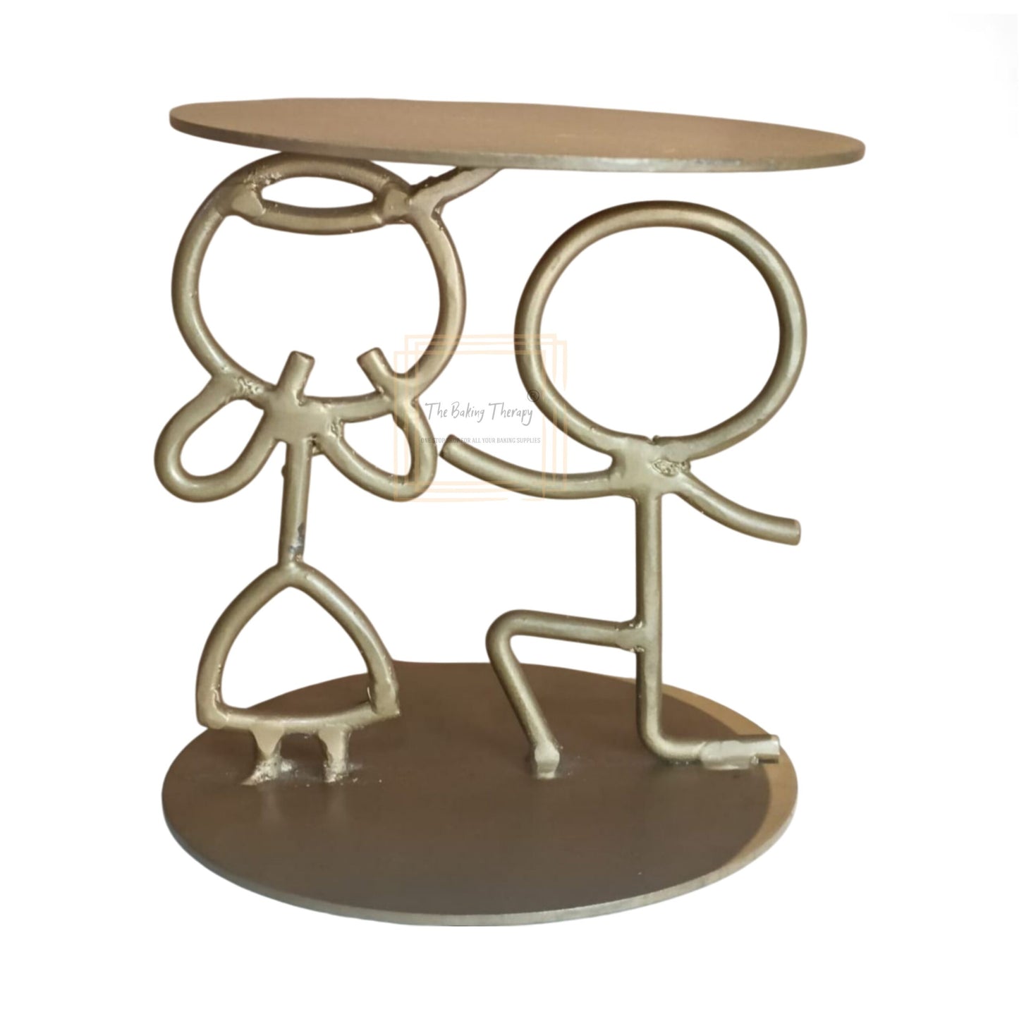 Tier Cake Spacer Couple Design Cake Spacer/Stand