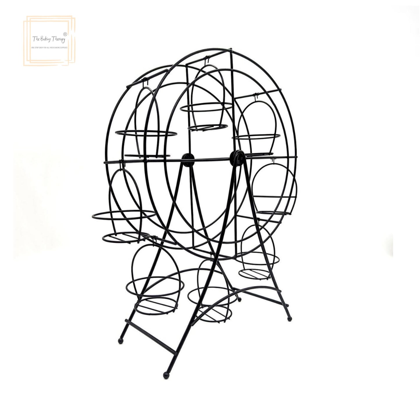 Metal Cupcake Stand Ferris Wheel 8 Cupcake Holder
