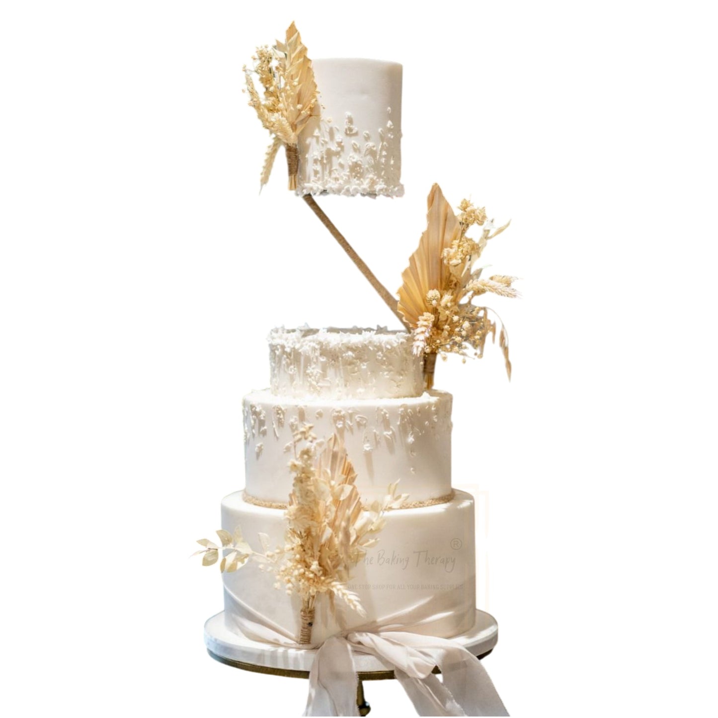 Tier Cake Separator Slant Line Shape Z Bar Floating Tier Spacer Cake Stand