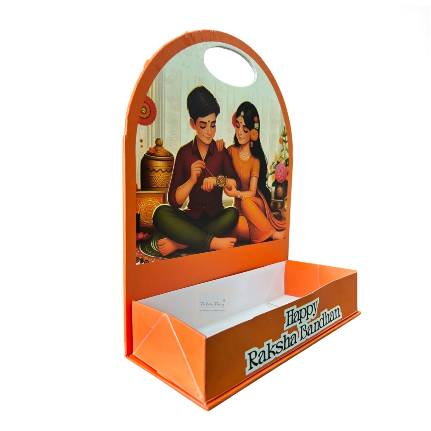 Happy Raksha Bandhan Foldable Hamper Stand #7