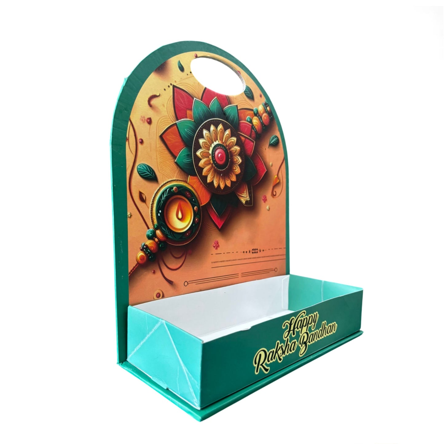 Happy Raksha Bandhan Foldable Hamper Stand #3