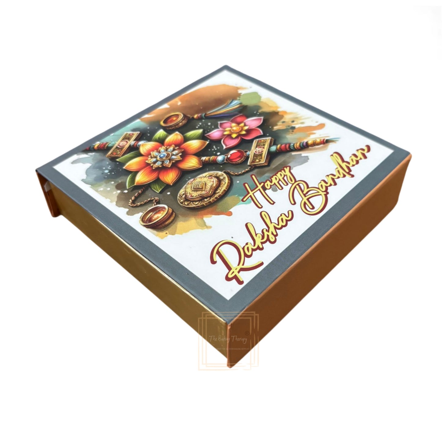 Happy Raksha Bandhan Hamper Box - ( Design 01)