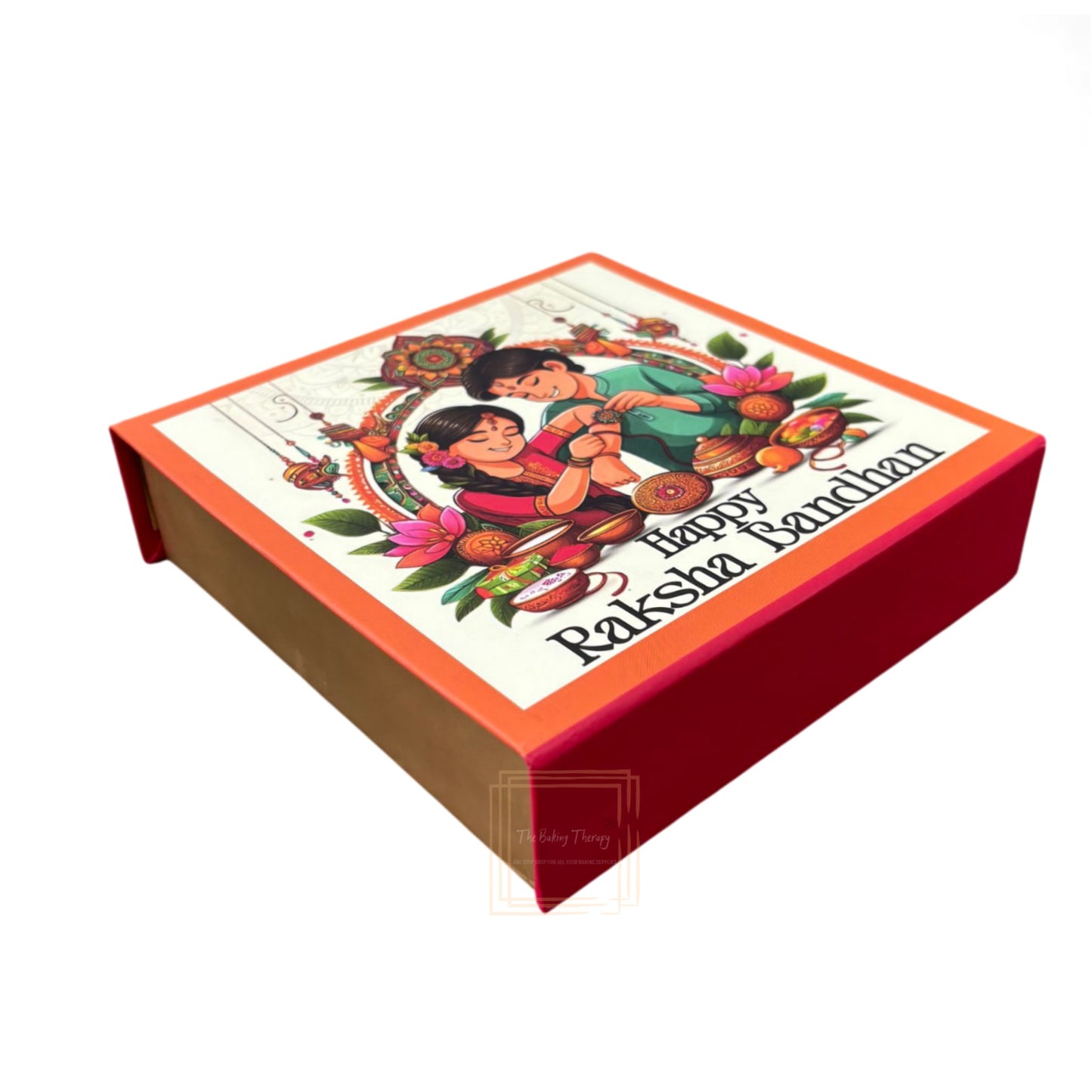Happy Raksha Bandhan Hamper Box - ( Design 05)