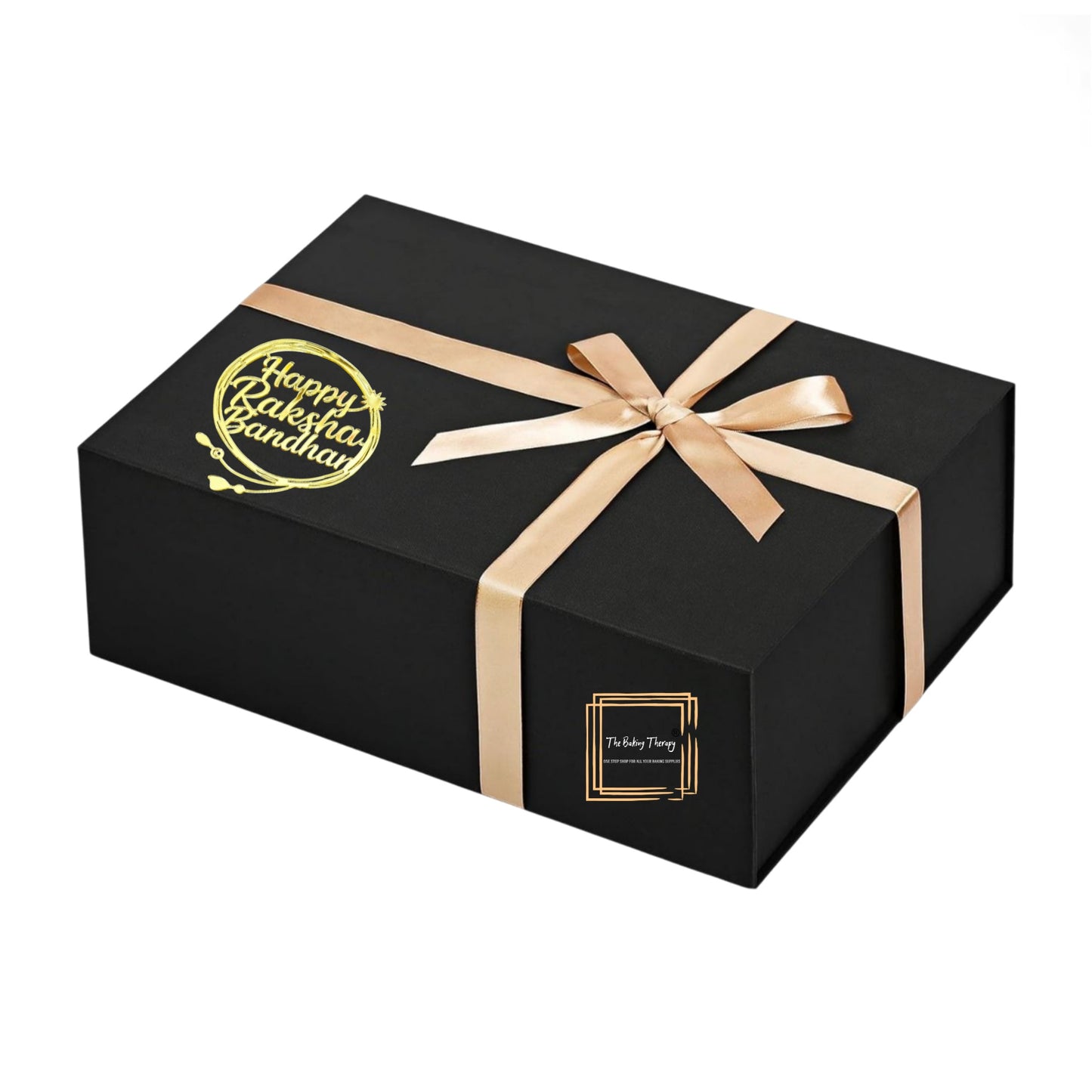Happy Raksha Bandhan Acrylic Box And Cake Topper ( Pack Of 10 ) Design - 5