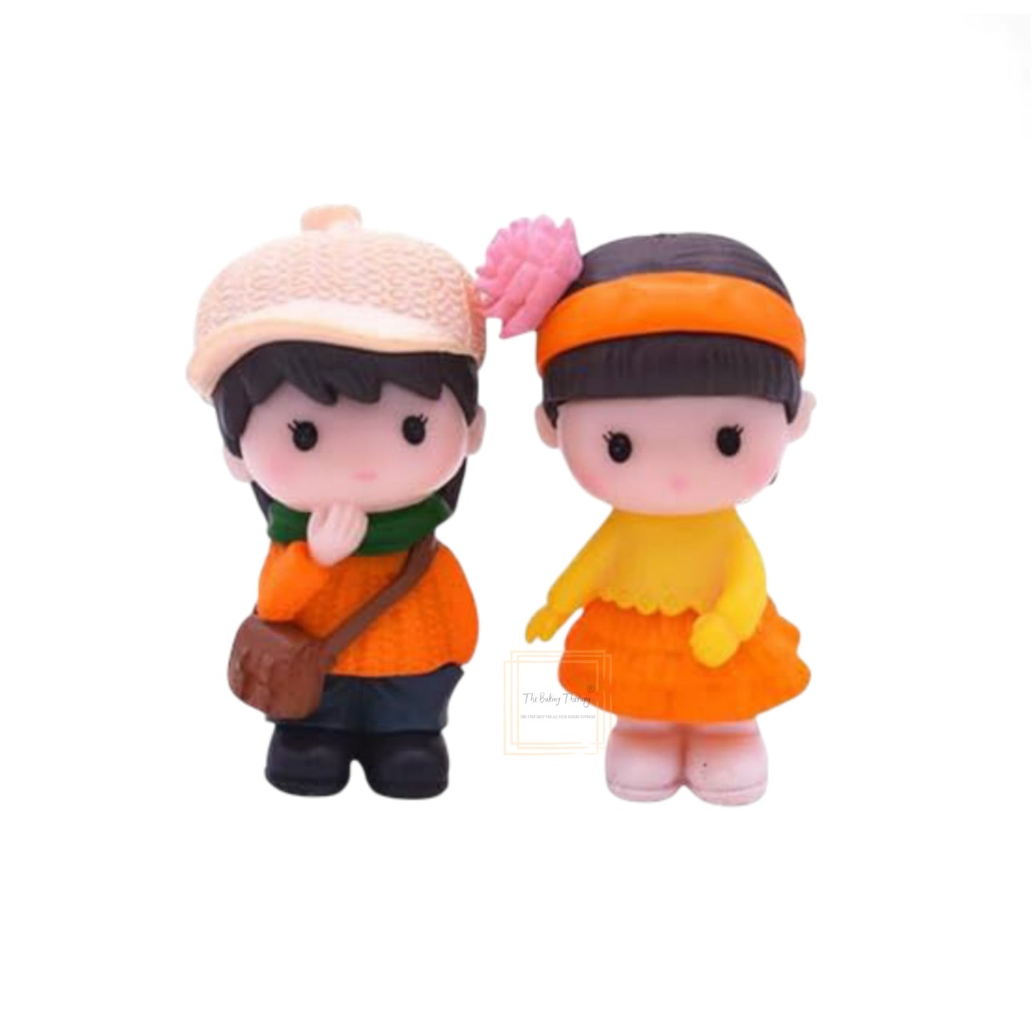 Sweet Lovers Couple Miniature Figurine Toy
