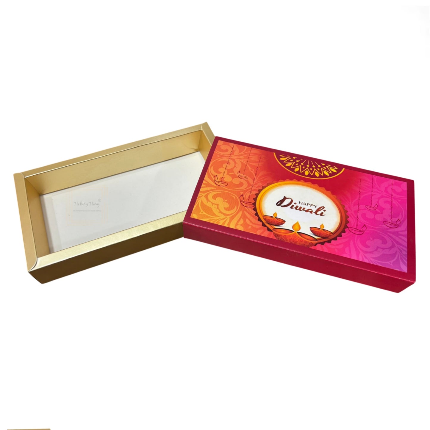 8 Cavity Diwali Sliding Chocolate Packing Box Without Cavity - Design 05 ( 5 Pcs Pack )