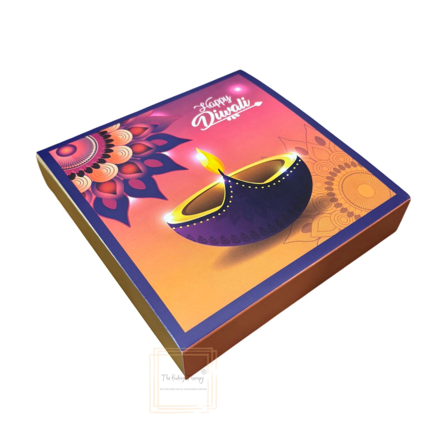 9 Cavity Diwali Sliding Chocolate Packing Box Without Cavity - Design 06 ( 5 Pcs Pack )
