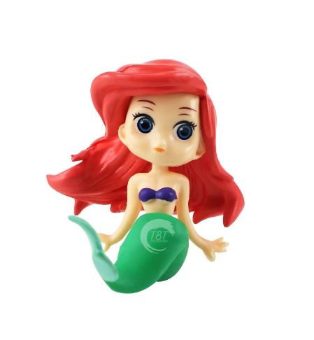 Small Cute Mermaid Theme Cake Decorating Toy