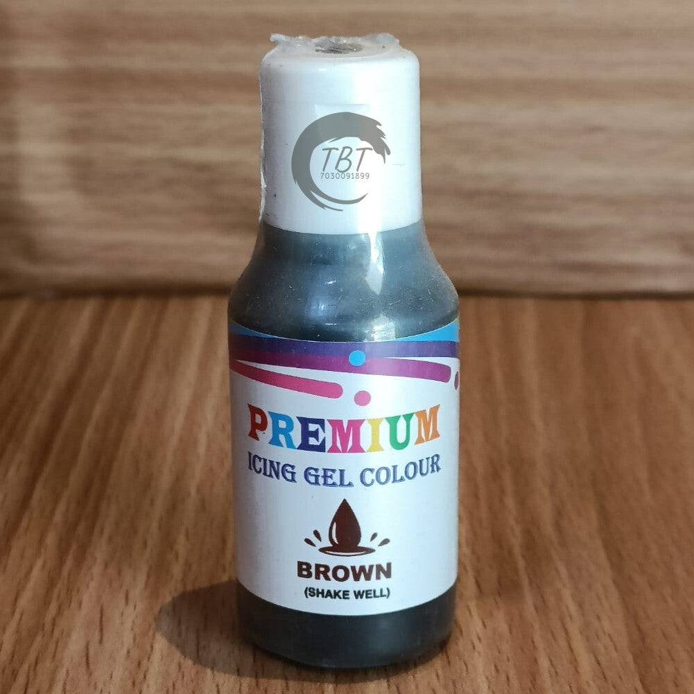 Bake Haven Icing Gel Color Brown – 20g